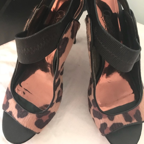 Leopard print heels - Picture 3 of 4